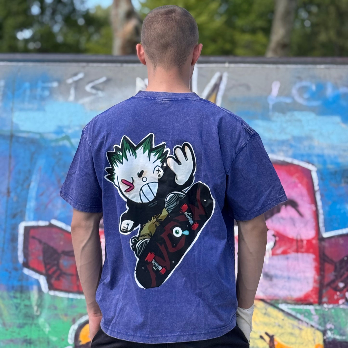 NCW Oversized Acid Washed T-shirt