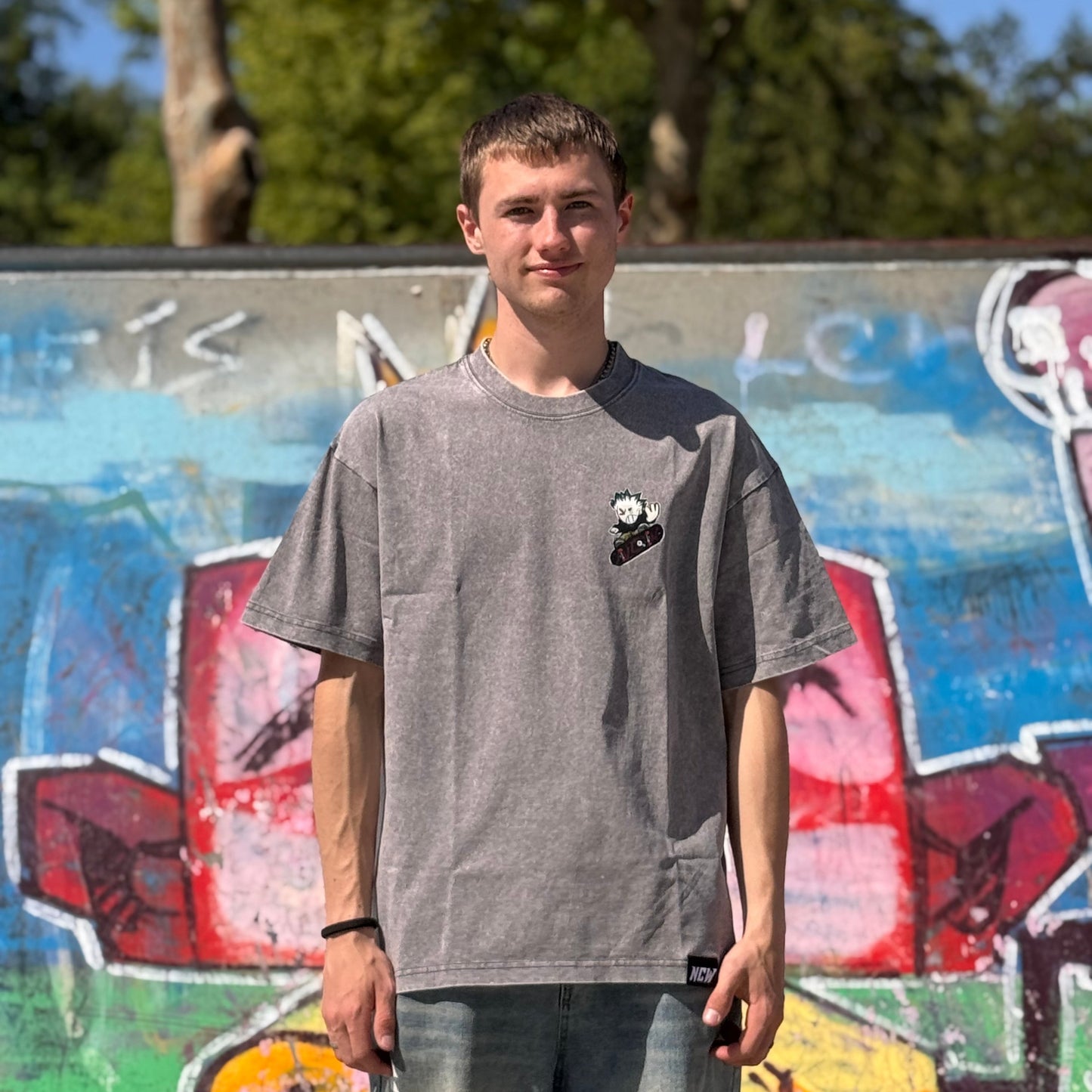 NCW Oversized Acid Washed T-shirt
