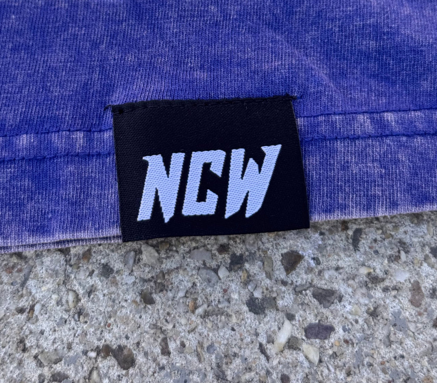 NCW Oversized Acid Washed T-shirt